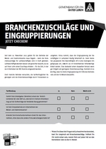 Screenshot Befragungsbogen Eingruppierung